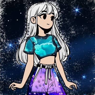 girl in a cute crop top