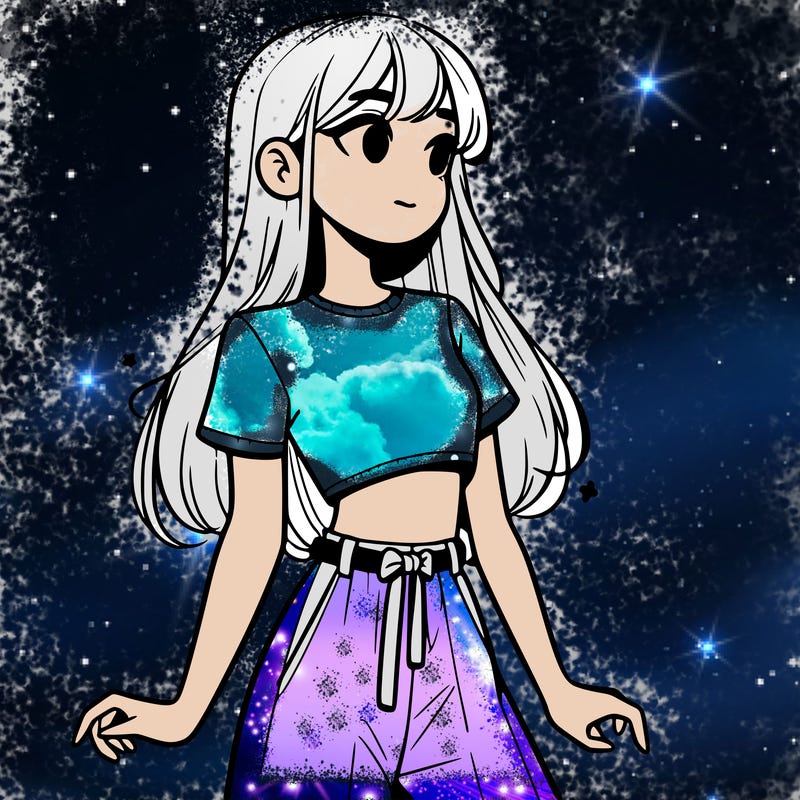 girl in a cute crop top