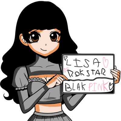 realistic pretty girl holding blank sign
