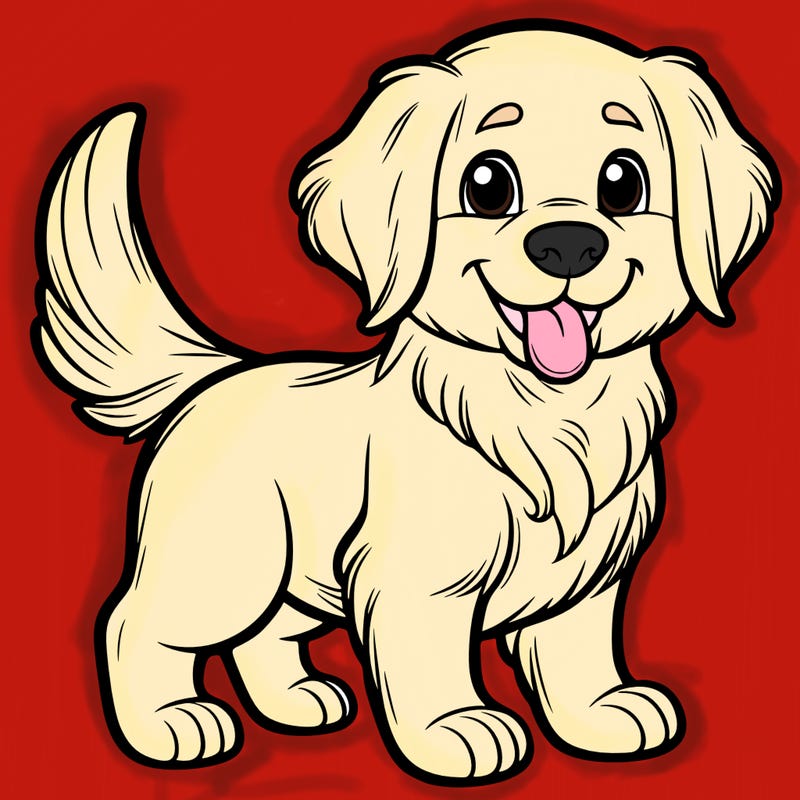 a golden retriever dog