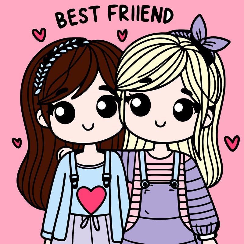 best friend girl