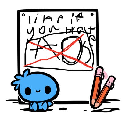 a blank