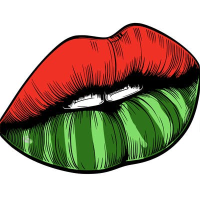 realistic lips