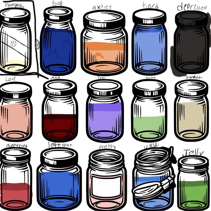 empty jars