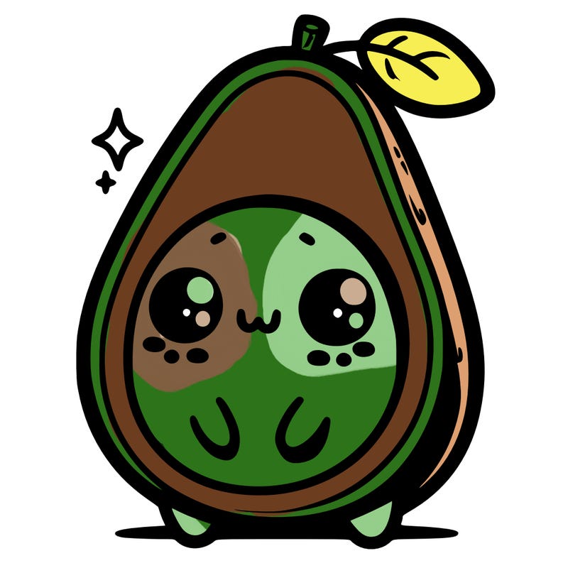 cute avocado