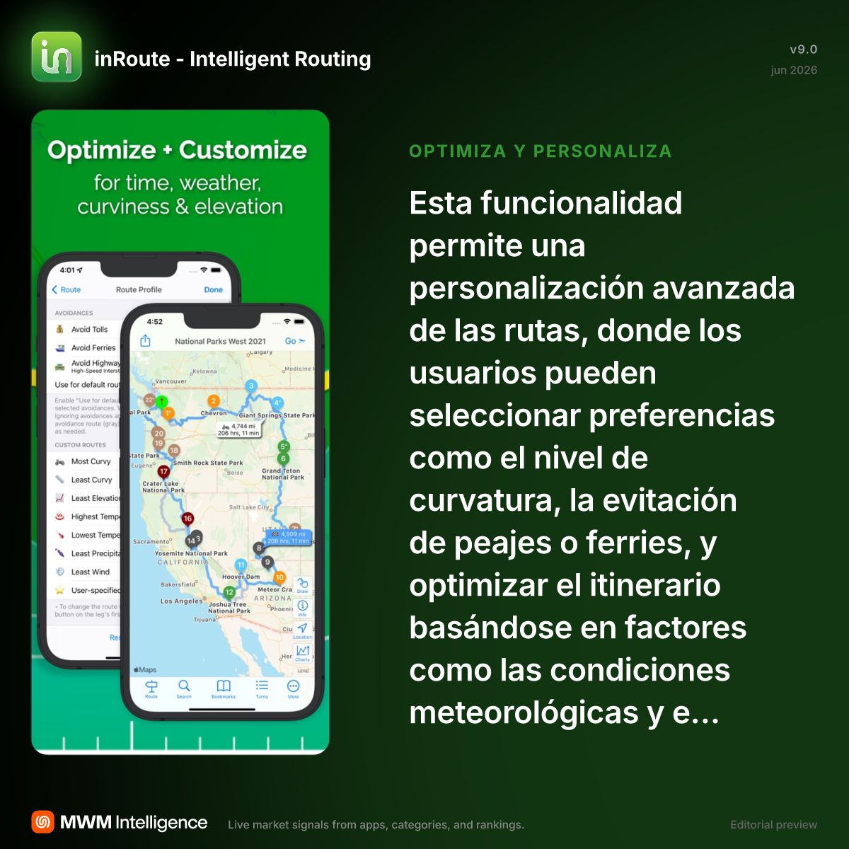inRoute - Rutas inteligentes - App de Navegación | MWM
