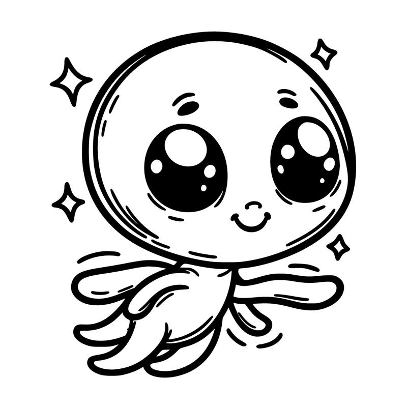alien cute