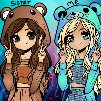 teen girl in animal costume