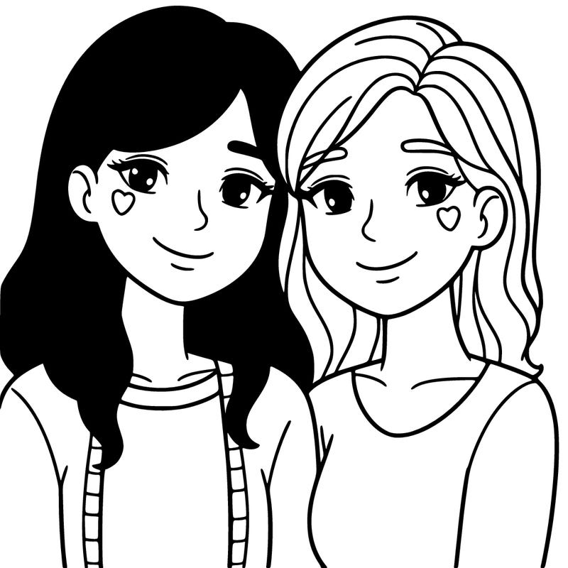 𝕋𝕨𝕠 𝕨𝕠𝕞𝕖𝕟 𝕥𝕙𝕒𝕥 𝕒𝕣𝕖 𝕗𝕣𝕚𝕖𝕟𝕕𝕤