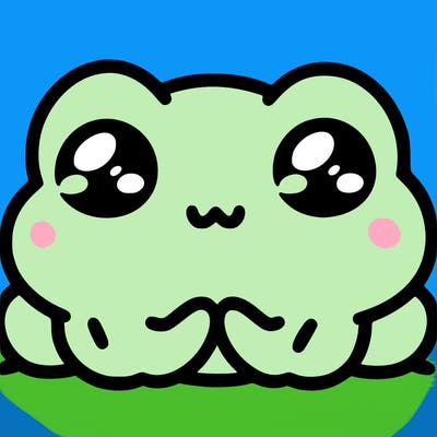 𝕔𝕦𝕥𝕖 𝕗𝕣𝕠𝕘 𝕨𝕚𝕥𝕙 𝕓𝕝𝕦𝕤𝕙