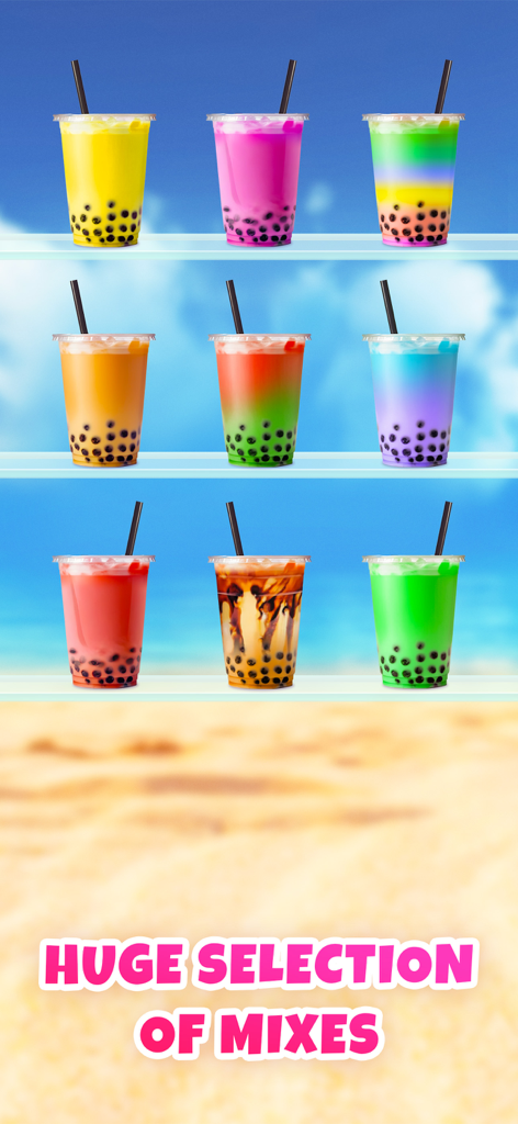 Drink Cocktail Boba Tea Diy - Games App | MWM