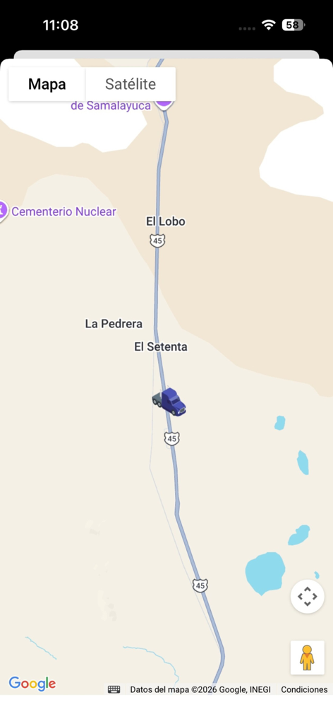 Grupo TyT - Truck unit location tracking on map