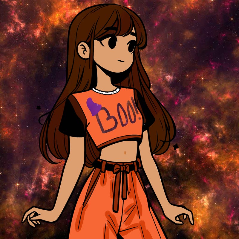girl in a cute crop top