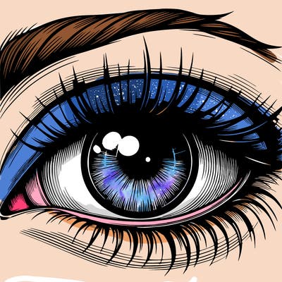 realistic eye