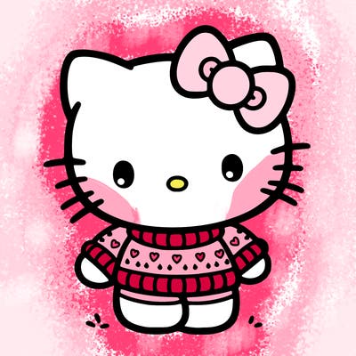 cute hello kitty