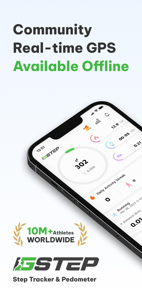 GStep: Pedometer, Step Counter - Health & Fitness App | MWM