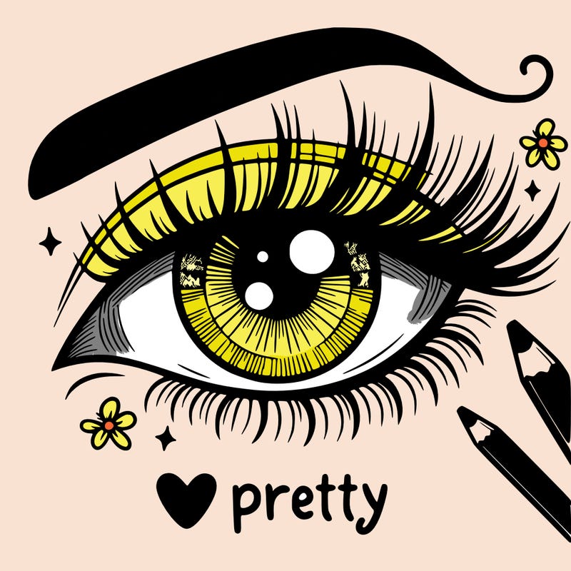 pretty eye