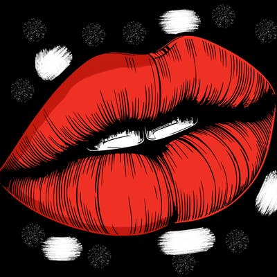 realistic lips