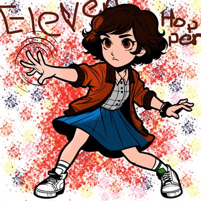 eleven from stranger things