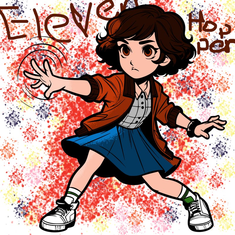 eleven from stranger things
