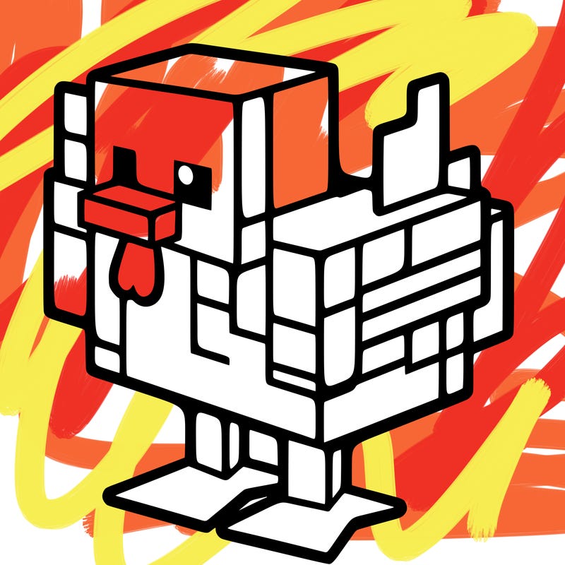 minecraft chicken
