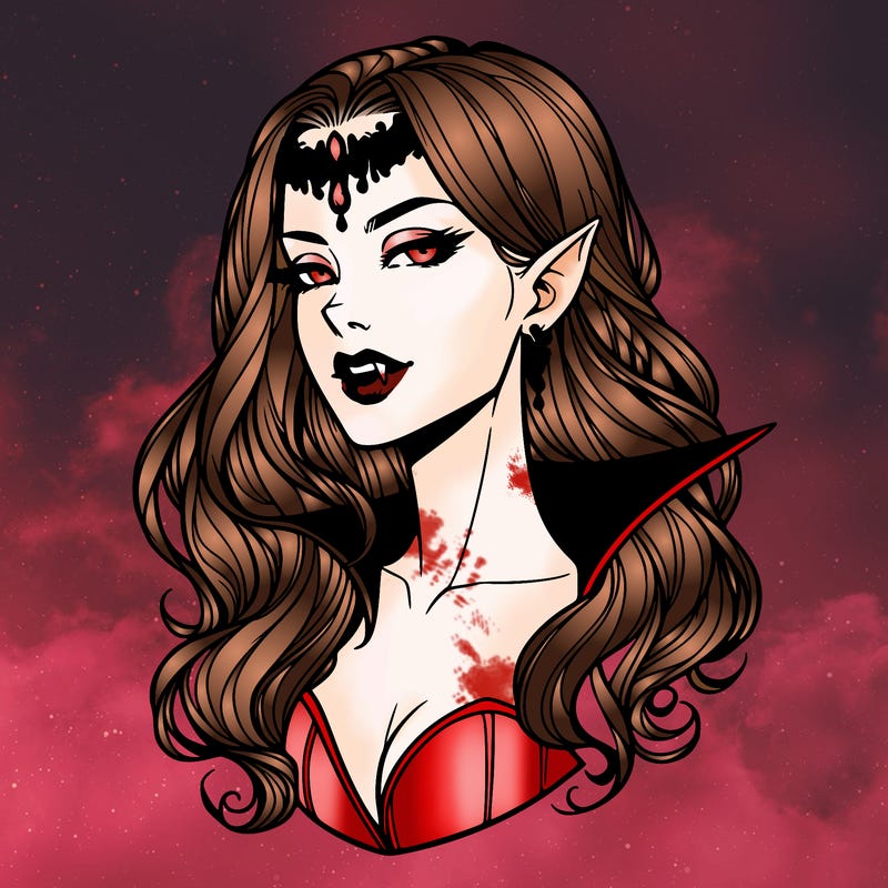 realistic vampire queen