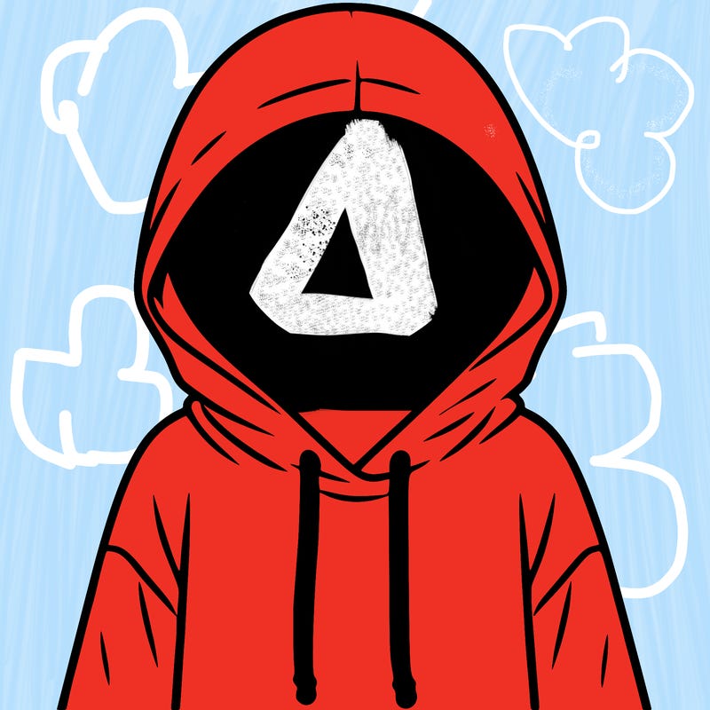 faceless girl in hoodie