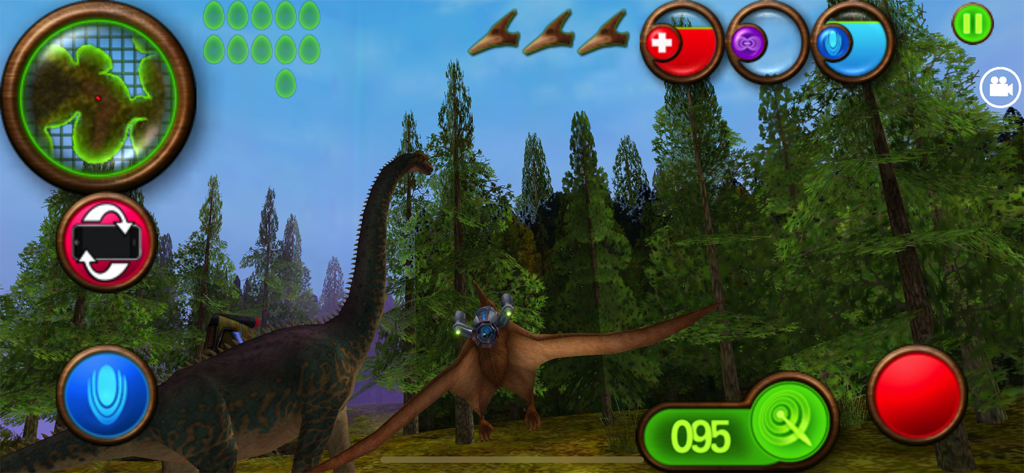 Nanosaur 2 | Pilot a Laser-Equipped Flying Dinosaur