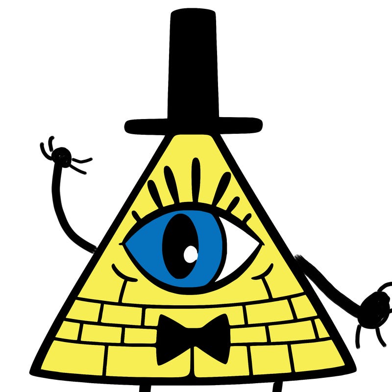 bill cipher one eye