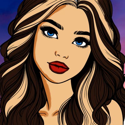 beautiful realistic girl