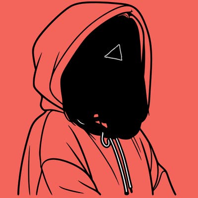 a realistic girl in a hoodie