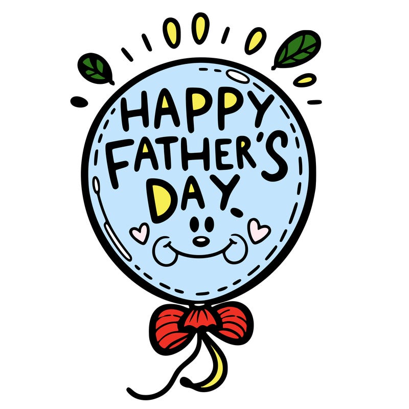 happy fathers day ballon