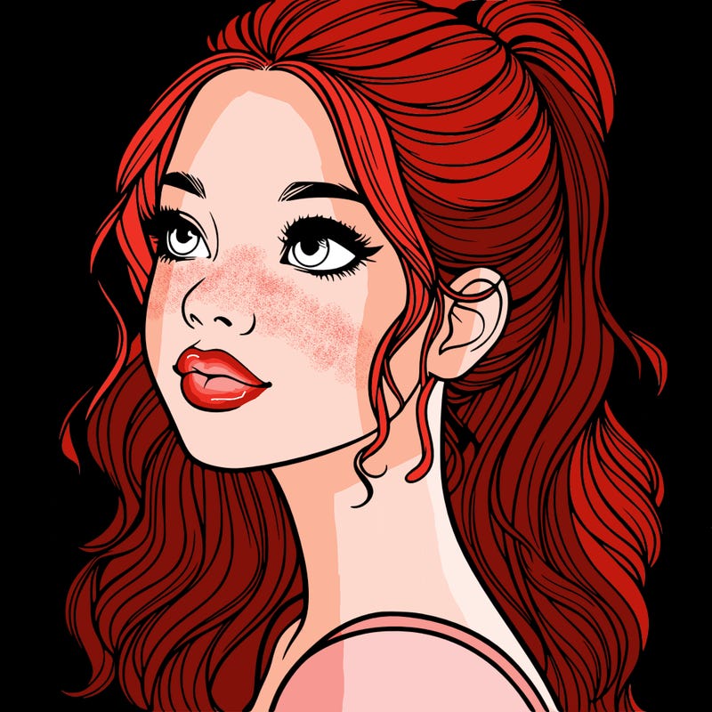 beautiful realistic girl