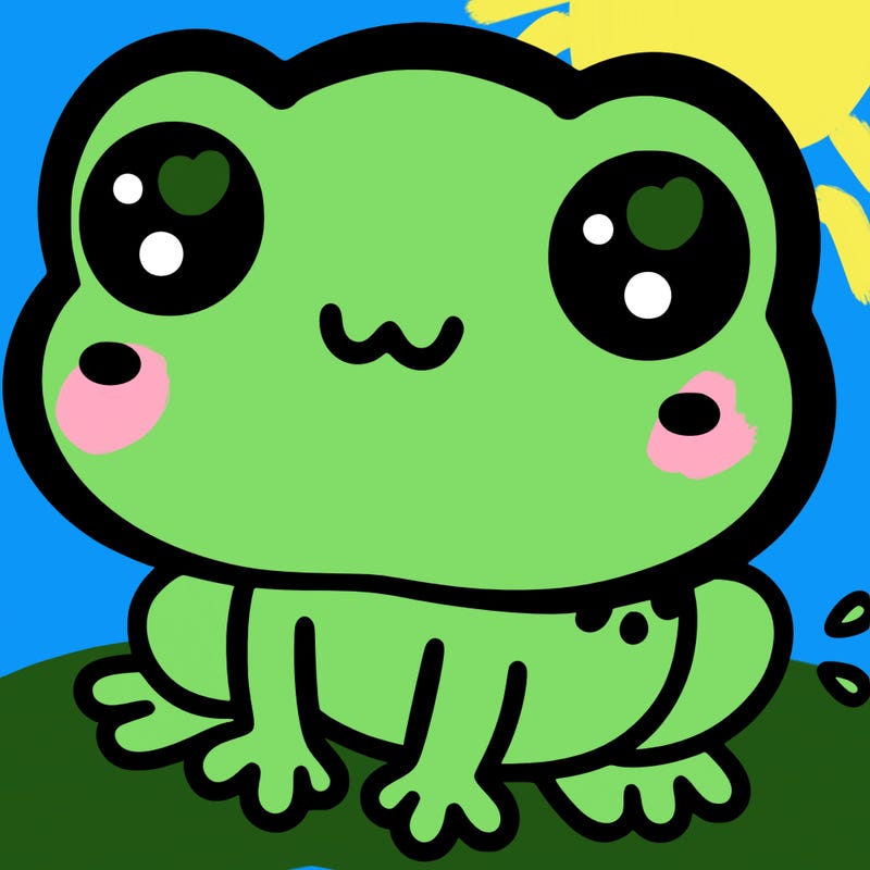 cute frog