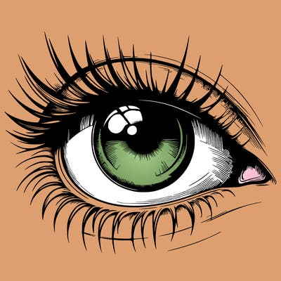 realistic eye