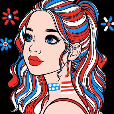 beautiful realistic girl