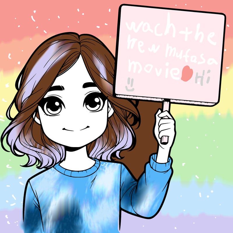 realistic girl holding up a sign