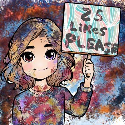 realistic girl holding up a sign