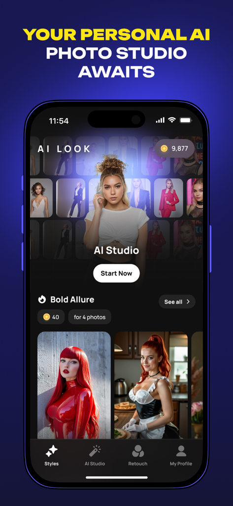 AI Look | Professional AI Headshots in Seconds