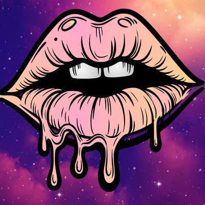 lips that look realistic and drip