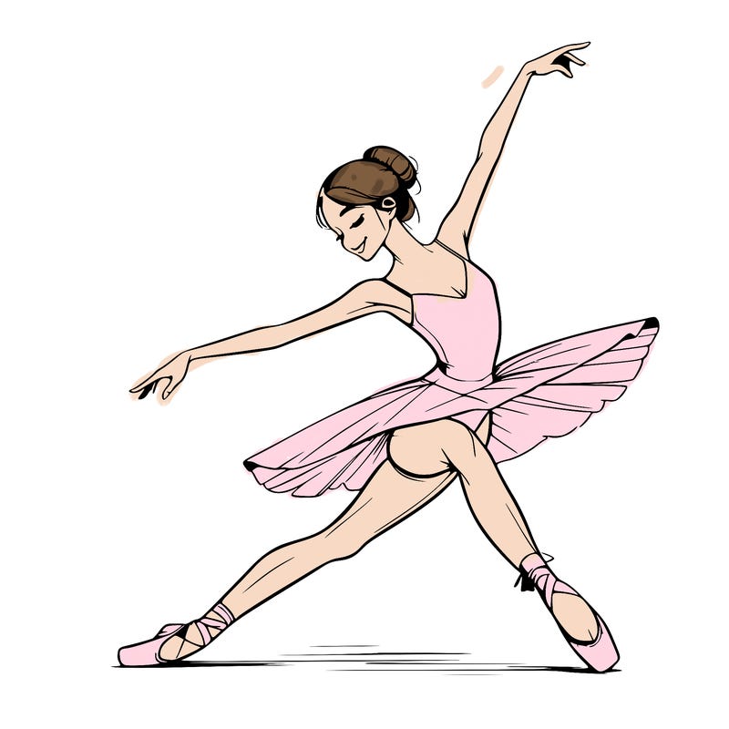 ballerina realistic aesthetic