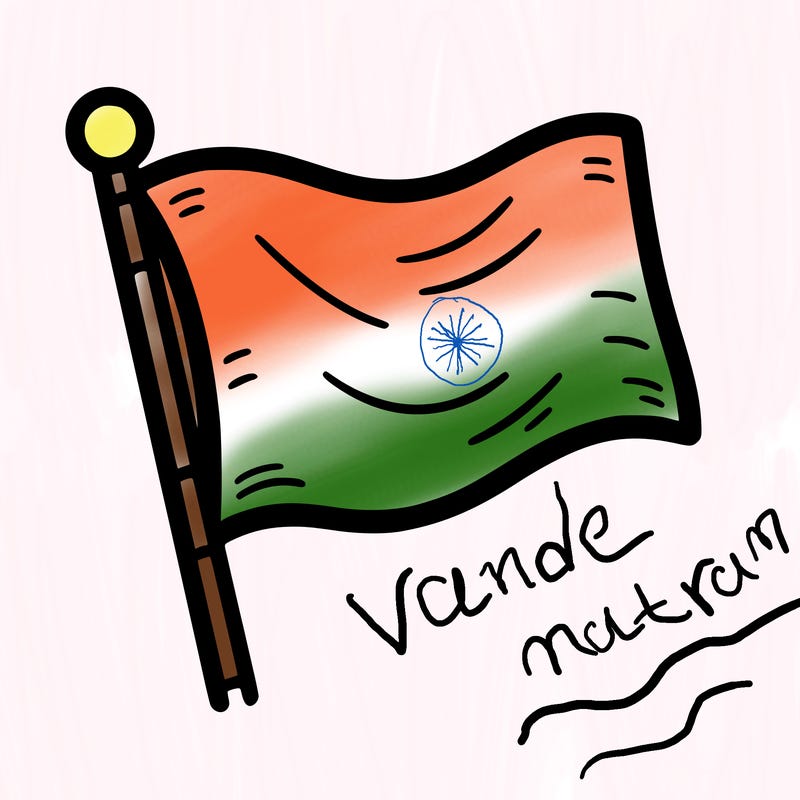 blank flag with straight