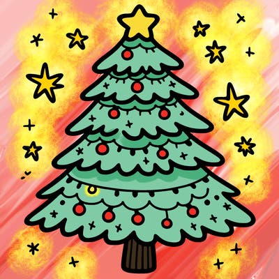 simple christmas tree