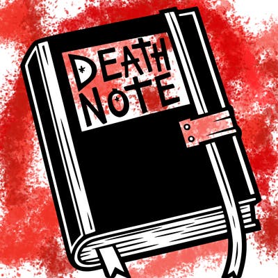 a book that says death note
