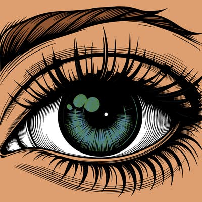realistic eye