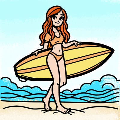 surfer girl