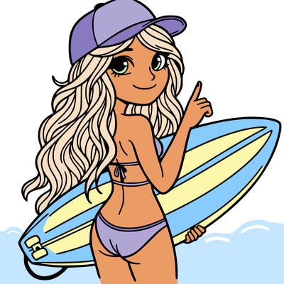 surfer girl