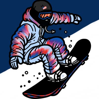 snowboarding