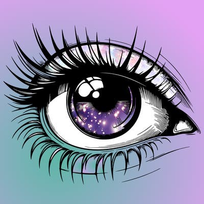 realistic eye