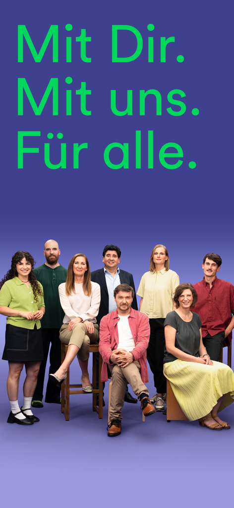 GLS Banking - A diverse group of people representing the social and ecological banking community of GLS Bank